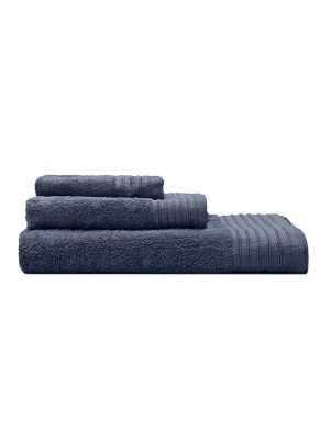 Bath Towels Set 550gsm 100% Cotton: 80X150cm + 50X100 + 30X50cm - Blue